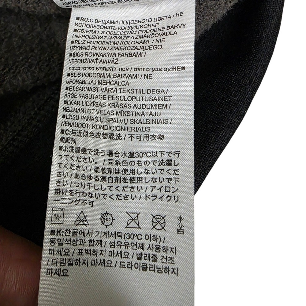 Burton Oak Full-Zip Hoodie Gray Sunset Mountain Graphic Fleece Mens Small - Picture 7 of 11